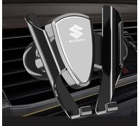 Soporte Móvil Coche para Suzuki Vitara Across Ciaz Alto SX4 Liana,360° Rotación,Suporte Telemovel Carro,Soporte para Teléfono para Automóvil,Porta Movil Coche,Car Phone Holder,B-Silver
