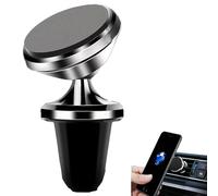 Soporte Móvil Coche , Porta Celular Magnético para Rejilla de Ventilación, Compatible con iPhone 16/15/14/13 Pro MAX, Galaxy S24 y Más, Rotación 360°, Fácil de instalar estable ,Modelo universal