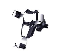 Soporte Movil Coche - Sistema Gravity Universal con Triple Apoyo Gira 360º - 2 Accesorios Coche - para la Rejilla del Aire o Salpicadero - para Sujetar el Móvil en el Coche.