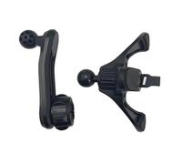 Soporte Móvil Coche Soporte Ventilación Coche Con Base Cabeza Esférica 17mm Accesorios Salida Aire Giratoria 360 ° Clip Montaje Universal En Forma Para Teléfono Suporte Telemovel Carro(1SET)