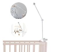 Soporte Móvil de Madera para Bebé, Soporte de Móvil de Madera para Cuna de Bebé, Soporte Móvil Para Bebé de Altura Ajustable, Soporte de Brazo Móvil para Cuna de Madera