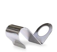 Soporte móvil Descoflex, apto para botellas dispensadoras de 500 ml y 1000 ml en acero inoxidable para marcos de cama, carros de aseo, etc.