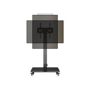 Soporte móvil Giratorio for TV, de pie, Multifuncional(05-1black)