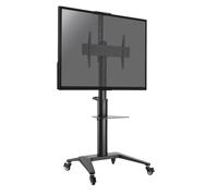 KIMEX - Soporte para TV - Móvil - Negro - Altura Ajustable 125-160 cm - para Pantallas 37-70 Pulgadas - 030-1202