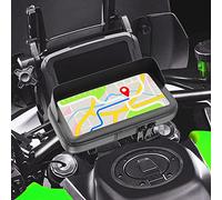 Soporte movil Moto Bicicleta Enganche rapido Unico Funda Impermeable con Visera Valida para Smartphones hasta 7.5" Soporte movil Bici Soporte movil para Moto Soporte móvil Moto