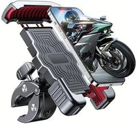 Soporte Móvil Moto para BMW R 1250 GS Adventure 2018-2023 2024, Antivibración Bloqueo Automático 360° Rotación Robusto Soporte Navegación GPS