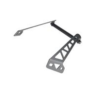 Soporte Móvil Moto Para Kymco 350 300i Para Xciting 250 400 S400 Soporte Teléfono Frontal Para Motocicleta Soporte Placa Navegación GPS Para Teléfono Inteligente Soporte Navegación Motocicleta(A)