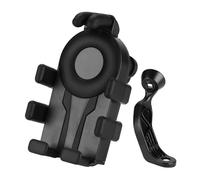 Soporte Móvil Moto para Peugeot Tweet 50 2010-2023, Soporte Manillar, Anti-Vibración, 360° Rotación, Soporte para Teléfono De Moto,Black-B
