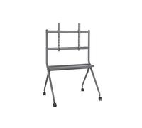 Soporte móvil para TV XL 50" - 86" - EWENT - EW1542 - Plataforma para equipos - Gestión de cables
