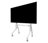 Soporte móvil premium para pantalla de 55 a 86 pulgadas - Blanco