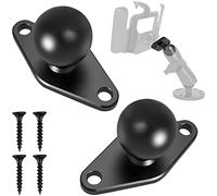 Soporte Movil Ram Mount Moto Base de Montaje Diamante de Aluminio Soporte de Cabeza Bola de 1 Pulgada 2 Pzs Soportes Ram con 4 Tornillos Soporte Móvil Bici para Moto Bicicletas Bicicleta Montaña