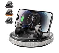 Soporte Móvil Salpicadero para Dacia Sandero I BS0 1 2008 - 2012 | Base rotativa 360°. Almohadilla adhesiva extrafuerte. Perfil compacto. Formato apaisado. Estructura antivibraciones.