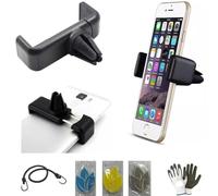 Soporte móvil/smartphone/GPS-MP4 con apertura/extensión de 5,5 a 8 cm para rejillas de aire horizontales y verticales compatible con Maserati Ghibli 3.0 Diésel 275 CV