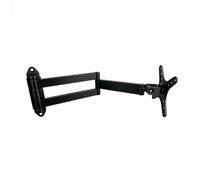 Soporte Movimiento Completo Giratorio, Negro, Base Estrecha