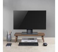 Soporte monitor portátil Maclean madera negro MC-930