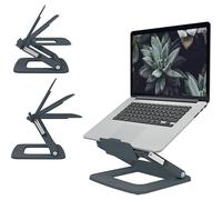 Soporte multiángulo para portátil Leitz Ergo Leitz, H x A x P 45 x 258 x 253 mm