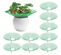 Soporte multifuncional de la ayuda de la fresa 10 pedazos para la ayuda de la planta del tomate y de la hierba