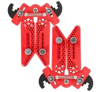 Soporte Multifuncional para Arco de Competición de Tiro con Arco, Compatible con la Mayoría de Las Extremidades de Arco, Cazar en el Suelo O en Caja Ciega.(Red)