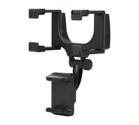 Soporte multifuncional para teléfono con espejo retrovisor, estable, retráctil, universal, compatible con todos los smartphones, abrazadera