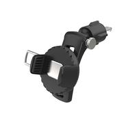 Soporte multifuncional para teléfono móvil con salida de aire acondicionado del coche, color negro.