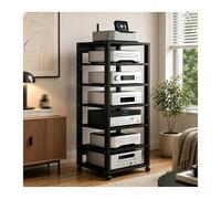 Soporte Multimedia For Componentes AV Gabinete Estéreo De 7 Niveles, Estantería Independiente De Audio Y Video For Bastidores For Unidades De Sala(Negro)
