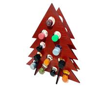 Soporte múltiple para botellas, organizador de vino que ahorra espacio, con calendario de Adviento, para celebración de Navidad, regalo para entusiastas del vino