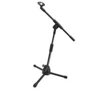 Soporte multiusos para micrófono con altura expandible de 18.5 a 31.5 pulgadas para interiores y exteriores, eventos, conferencias, soporte de micrófono