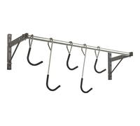 Soporte mural corredizo para 5 bicicletas Mottez, para 5 bicicletas