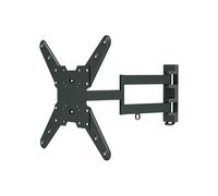 Soporte mural DELTACO para LCD / Plasma, 26-47, max 35kg, 3 conductores, negro