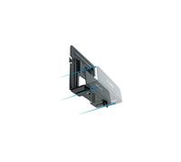 Soporte mural fijo - TOOQ - TQMPM4776 - Metal - 5 kg - Universal para reproductores multimedia