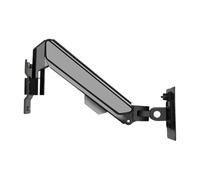 Soporte Mural for Monitor, Ajustable en Altura, Telescópico | Brazo articulado, Plegable, Montaje en pared, Brazo largo(Wall mount single arm approx. 300 mm 17-36 in)