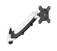 Soporte mural for monitor, Con resorte de gas, Ajustable en altura | Giratorio, Montaje en pared, Compatible con LCD/LED(GM511W single-section gas-spring arm)