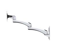 Soporte Mural for Monitor, con Resorte de Gas, Ajustable en Altura | Giratorio, Montaje en pared, Compatible con LCD/LED(FE112W 2 section arm wall mount)