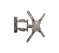 StarTech.com Soporte de Pared para TV de Movimiento Completo - Pantallas VESA de 32"-55" (35kg) - Soporte Universal para Pantalla Plana de Perfil Bajo - Brazo Articulado Resistente Ajustable en Inclinación/Giro