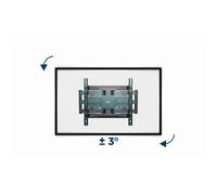 Soporte Mural TV - GEMBIRD - 40'-80' - Orientable - Metal - Gris