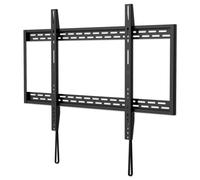 Soporte Mural TV - Manhattan - Slim Fixe - 60-100 pulgadas - 100 kg - Acero Negro