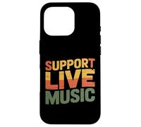 Soporte Música en vivo Banda local Música local Soporte Música en vivo Carcasa para iPhone 16 Pro