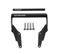 Soporte navegación Motocicleta Soporte De Placa De Navegación GPS Para Teléfono De Motocicleta, Adaptador De Manillar Para BMW G310GS, G 310 GS, G310R, G 310GS, G310 R Teléfono GPS Soport(NEGRO 2)