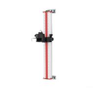 Soporte nivelador de pared de 20 a 40 cm con escala milimétrica transparente y posicionamiento rápido para un apoyo estable y medidas precisas en trabajos de renovación (40 cm)