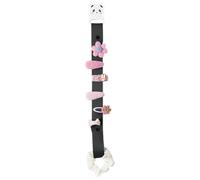 Soporte organizador con clip de garra, soporte para banda de pelo montado en pared | Cinturón organizador para niños con tema animales de dibujos animados,Pantalla con clip de garra para fas
