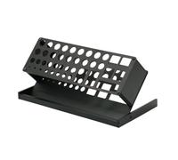 Soporte organizador de 41 agujeros para destornillador hexagonal, herramientas RC, alicates, tijeras, soporte de herramientas de metal con diseño portátil, 250 x 125 x 115 mm