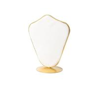 Soporte organizador de joyas, estante de terciopelo de doble cara para exhibición en el hogar, almacenamiento de joyas y adornos de alta calidad