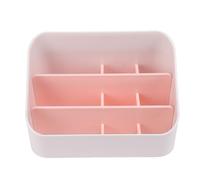 Soporte Organizador de Maquillaje, 3 Capas, 9 Compartimentos, Vitrina cosmética Multifuncional para Mesa de encimera de tocador