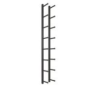Soporte organizador grande para esterilla de yoga, soporte de pared de 6/9 niveles, estante multiusos para estudios, gimnasio, garaje, (tamaño: 75 cm/29.5 pulgadas) (225 cm)
