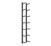 Soporte organizador grande para esterilla de yoga, soporte de pared de 6/9 niveles, estante multiusos para estudios, gimnasio, garaje, (tamaño: 75 cm/29.5 pulgadas) (195 cm)