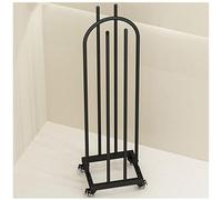 Soporte organizador para perchas de ropa, percha de madera portátil, apilador de perchas, soporte para perchas de ropa comercial, organizador de lavandería, soporte para perchas que ahorra espacio