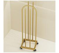 Soporte organizador para perchas de ropa, percha de madera portátil, apilador de perchas, soporte para perchas de ropa comercial, organizador de lavandería, soporte para perchas que ahorra espacio