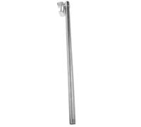 Soporte Orificio 1/4'' Lámpara Industrial Metálico para Hierro Plata