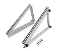 Soporte Panel Fotovoltaico Plegable con Ángulo Regulable 0 a y Construcción Perforada en Aluminio Anodizado con Perillas Ajuste Convenientes , 28 Pulgadas 712 Mm