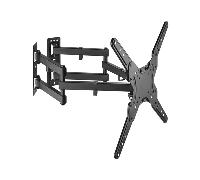 SOPORTE PANTALLA 23" - 55" DOBLE BRAZO ARTICULADO INSTALACION ESPECIAL ESQUINAS EQUIP MAX. 45KG VESA MAX 400X400